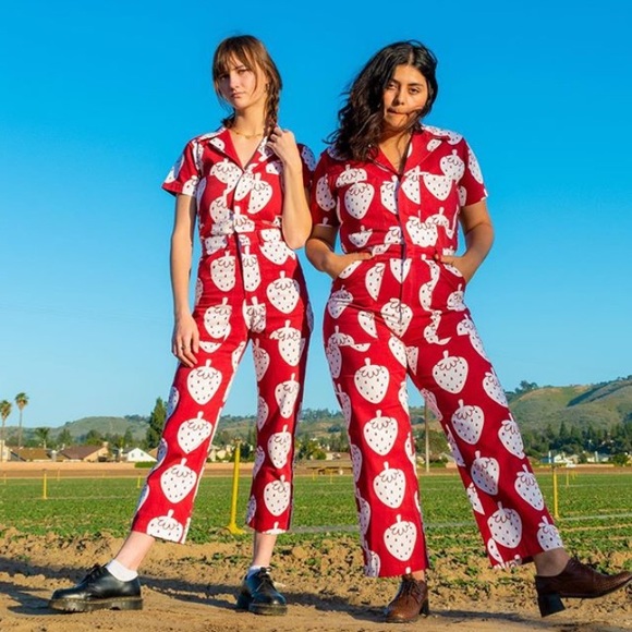 Strawberry jumpsuit Clearance